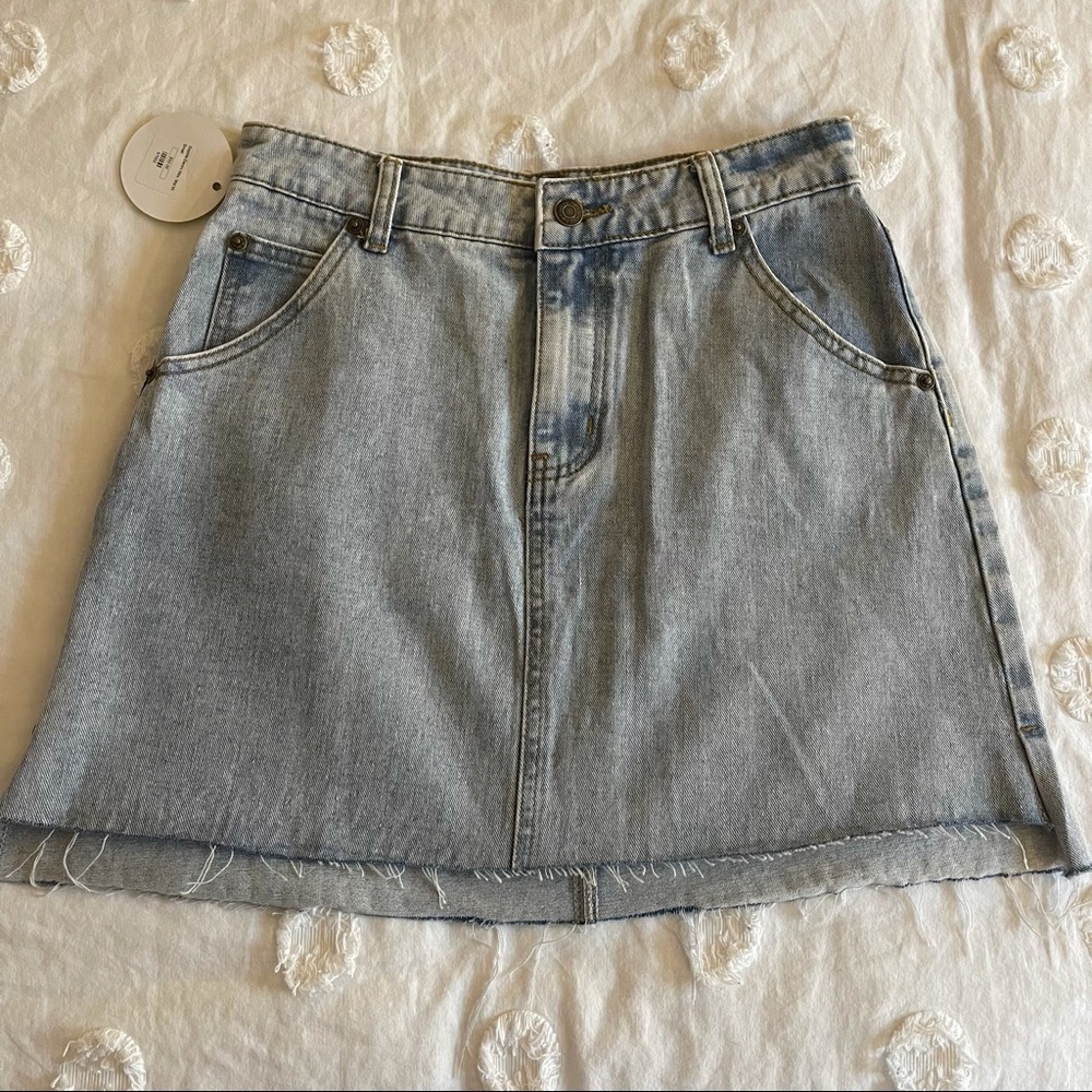 Denim Mini Skirt